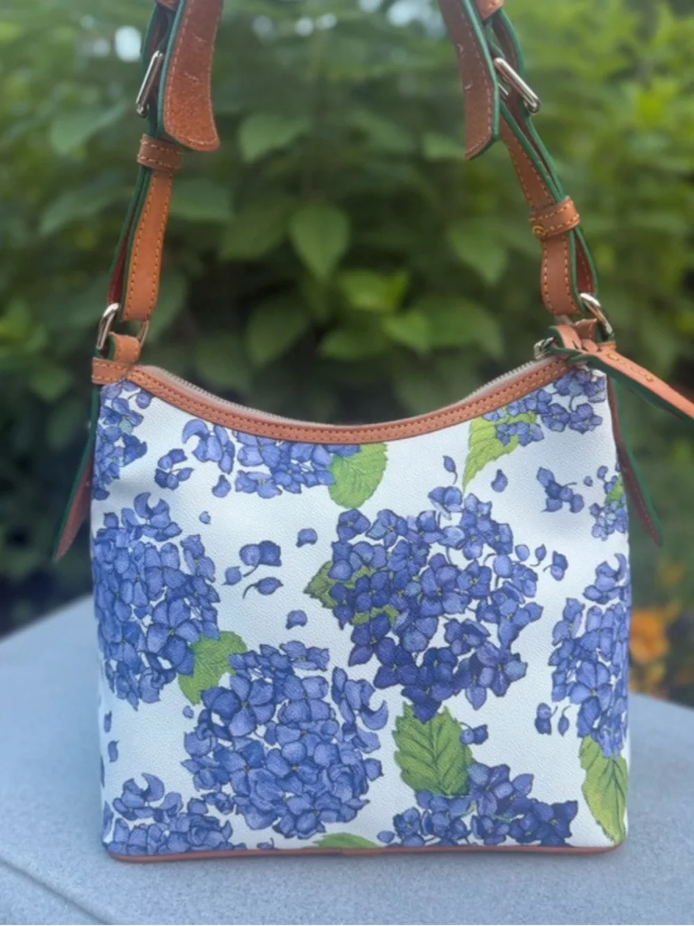 Dooney & Bourke Lucy Hydrangea Hobo Bag